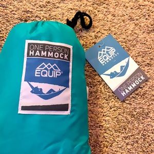 Teal hammock